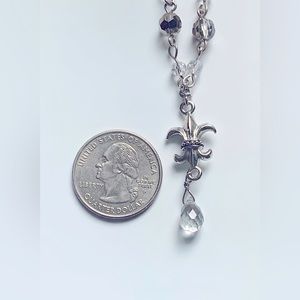 ⚜️ Fleur De Lis Pendant Necklace for Little Girls by Cookie Lee NWT